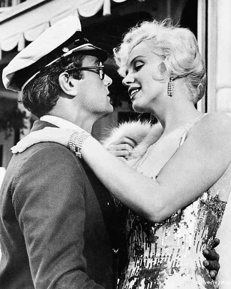 Marilyn Monroe, Tony Curtis, Some Like it Hot, 1959 art print by Vintage Hollywood Archive for $57.95 CAD