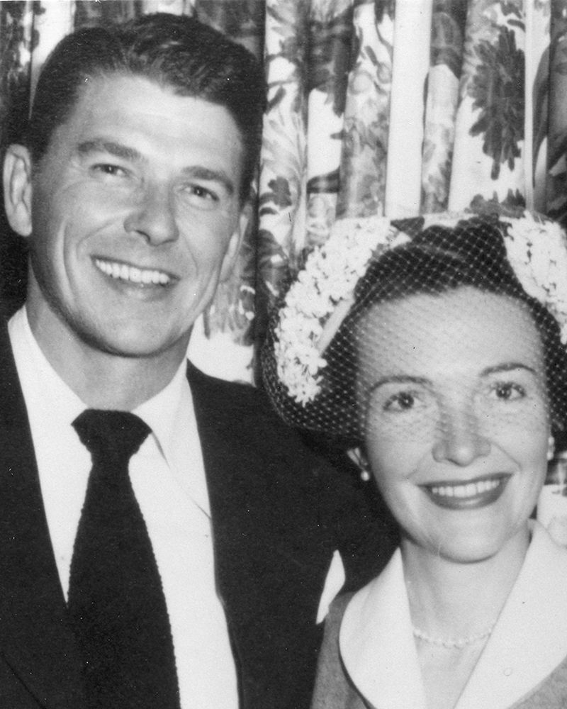 Ronald Reagan, Nancy Reagan, 1952 art print by Vintage Hollywood Archive for $57.95 CAD