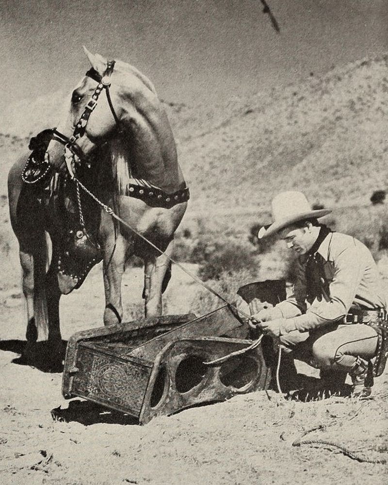 Roy Rogers with Trigger, 1943 art print by Vintage Hollywood Archive for $57.95 CAD