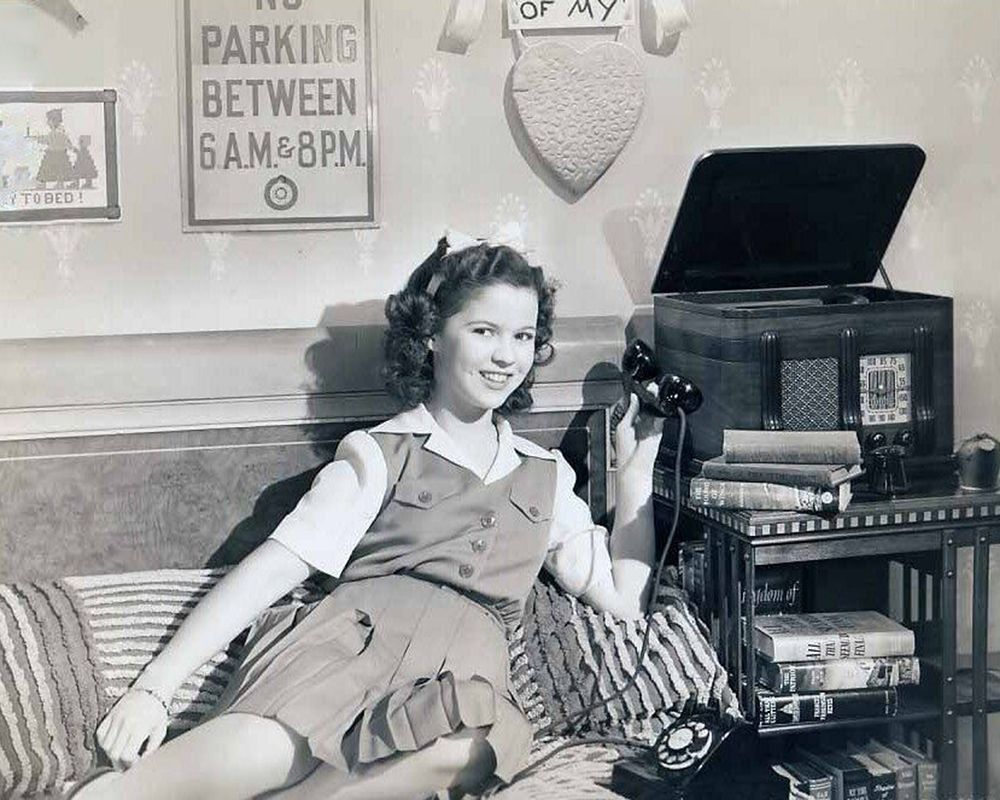 Shirley Temple, Miss Annie Rooney, 1942 art print by Vintage Hollywood Archive for $57.95 CAD