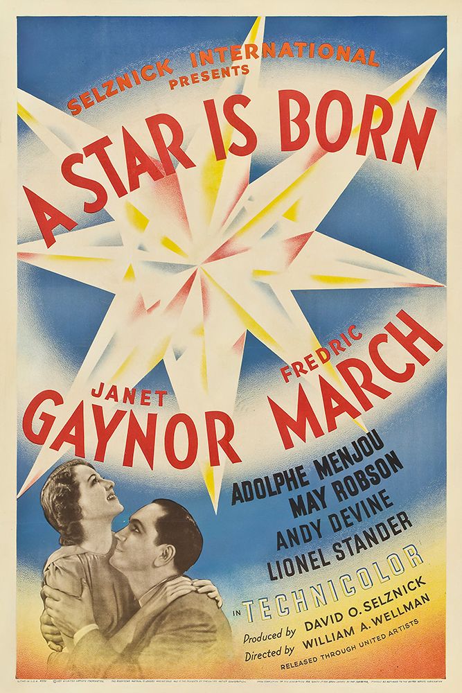 A Star is Born-1937 art print by Vintage Hollywood Archive for $57.95 CAD