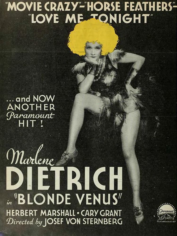 Blonde Venus-1932 art print by Vintage Hollywood Archive for $57.95 CAD