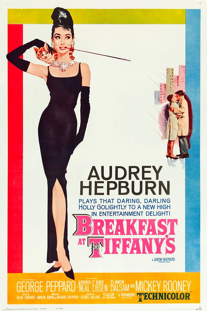 Breakfast at Tiffanys-1961 art print by Vintage Hollywood Archive for $57.95 CAD