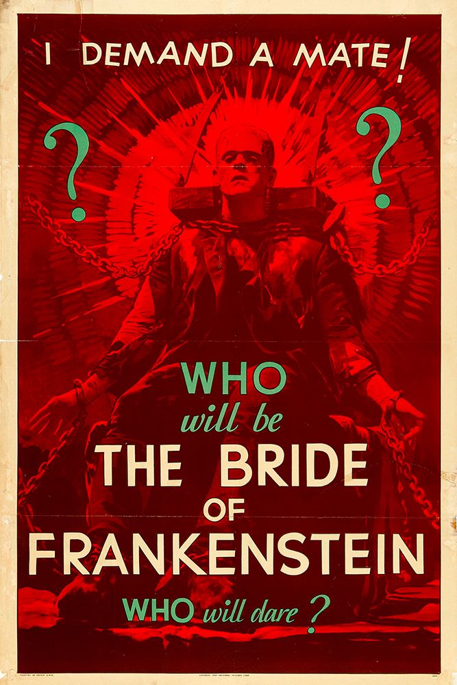 Bride of Frankenstein-1935 art print by Vintage Hollywood Archive for $57.95 CAD