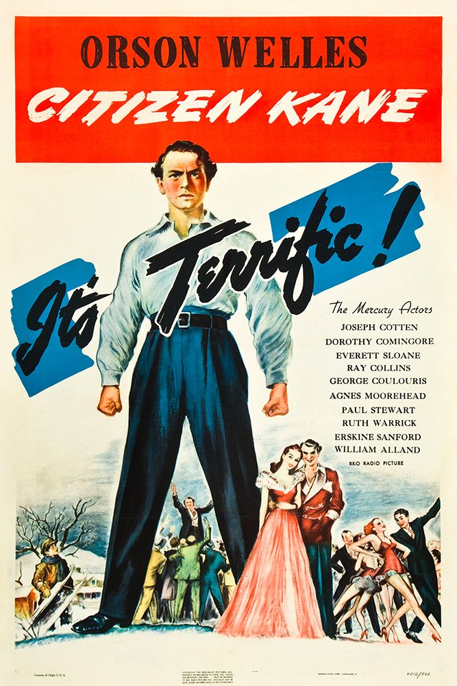 Citizen Kane-1941 art print by Vintage Hollywood Archive for $57.95 CAD
