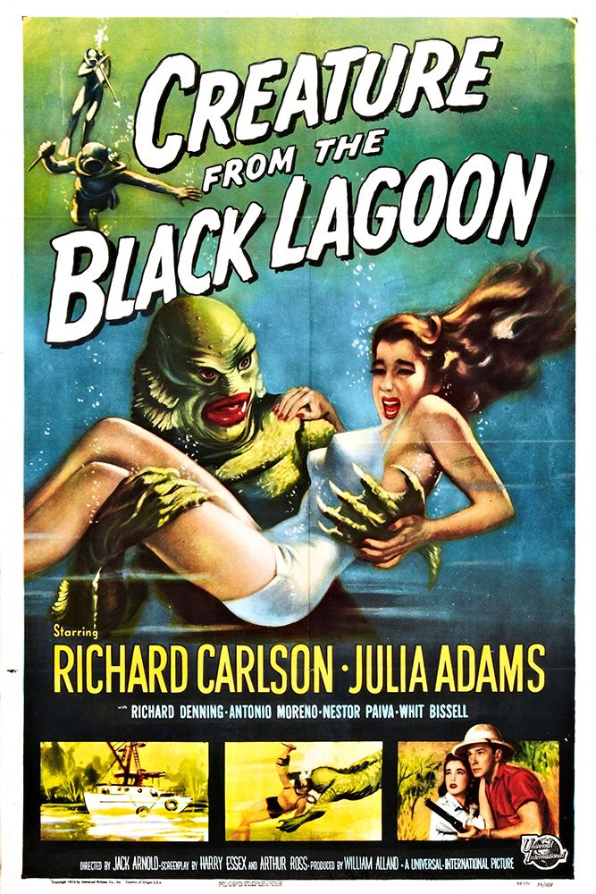 Creature from the Black Lagoon art print by Vintage Hollywood Archive for $57.95 CAD