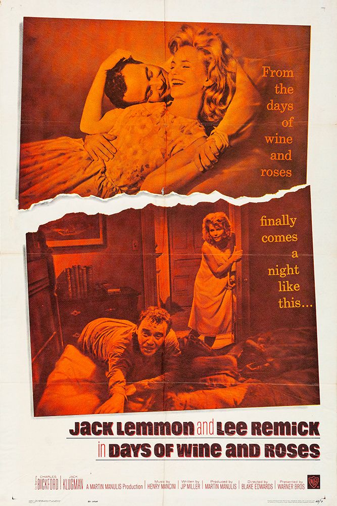 Days of Wine and Roses-1962 art print by Vintage Hollywood Archive for $57.95 CAD