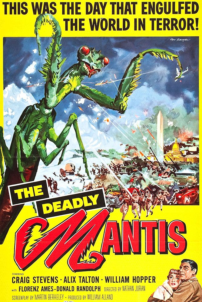 Deadly Mantis-1957 art print by Vintage Hollywood Archive for $57.95 CAD