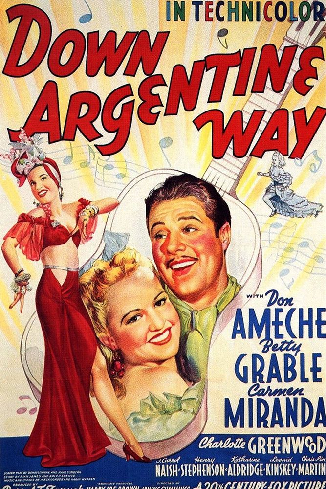 Down Argentine Way-1940 art print by Vintage Hollywood Archive for $57.95 CAD