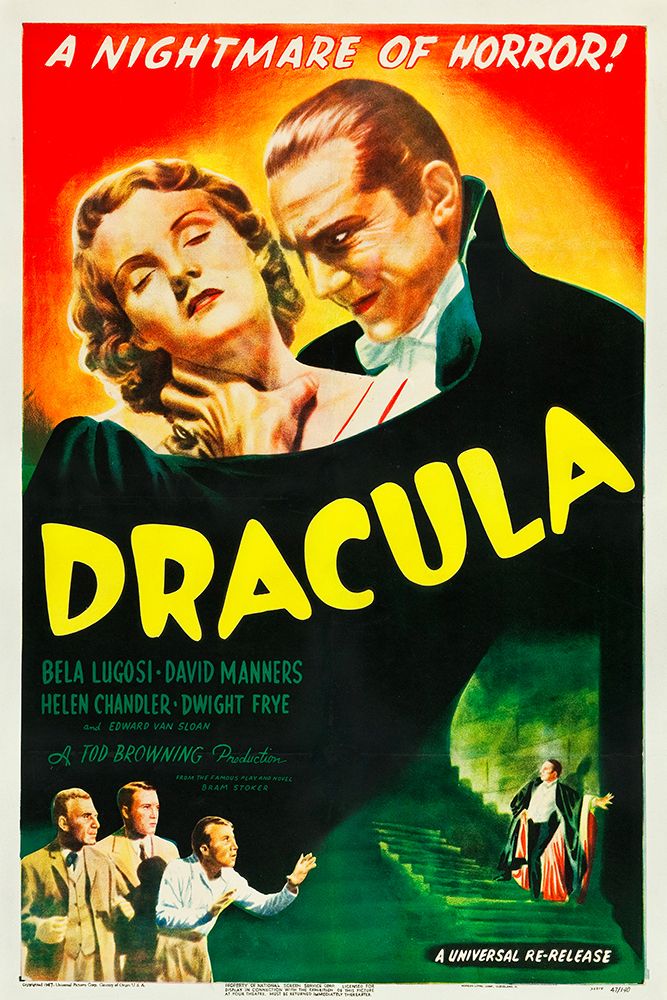 Dracula-1947 art print by Vintage Hollywood Archive for $57.95 CAD