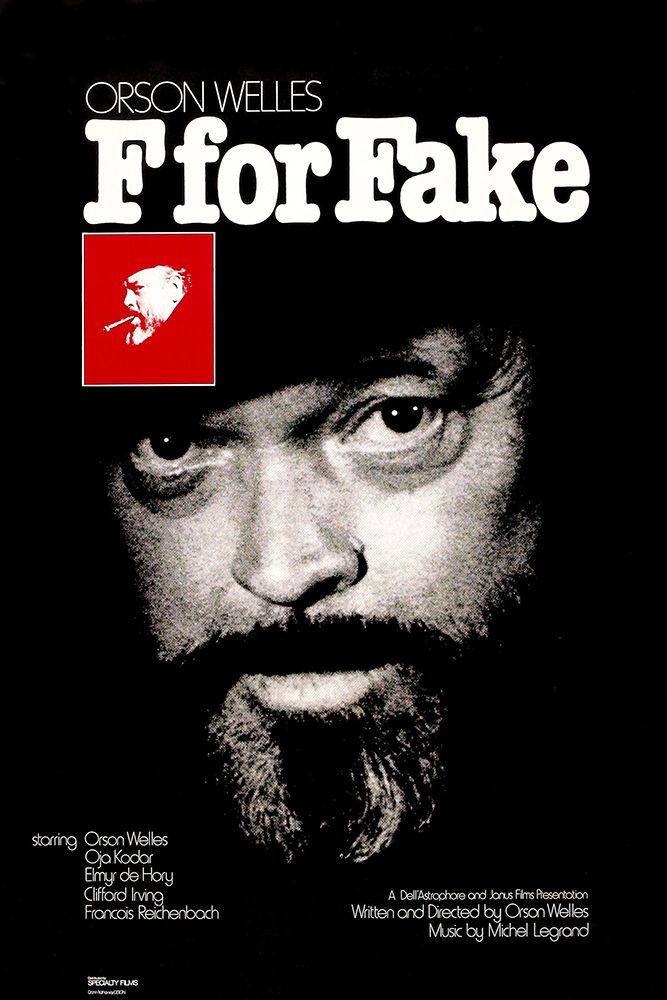 F for Fake-1973 art print by Vintage Hollywood Archive for $57.95 CAD