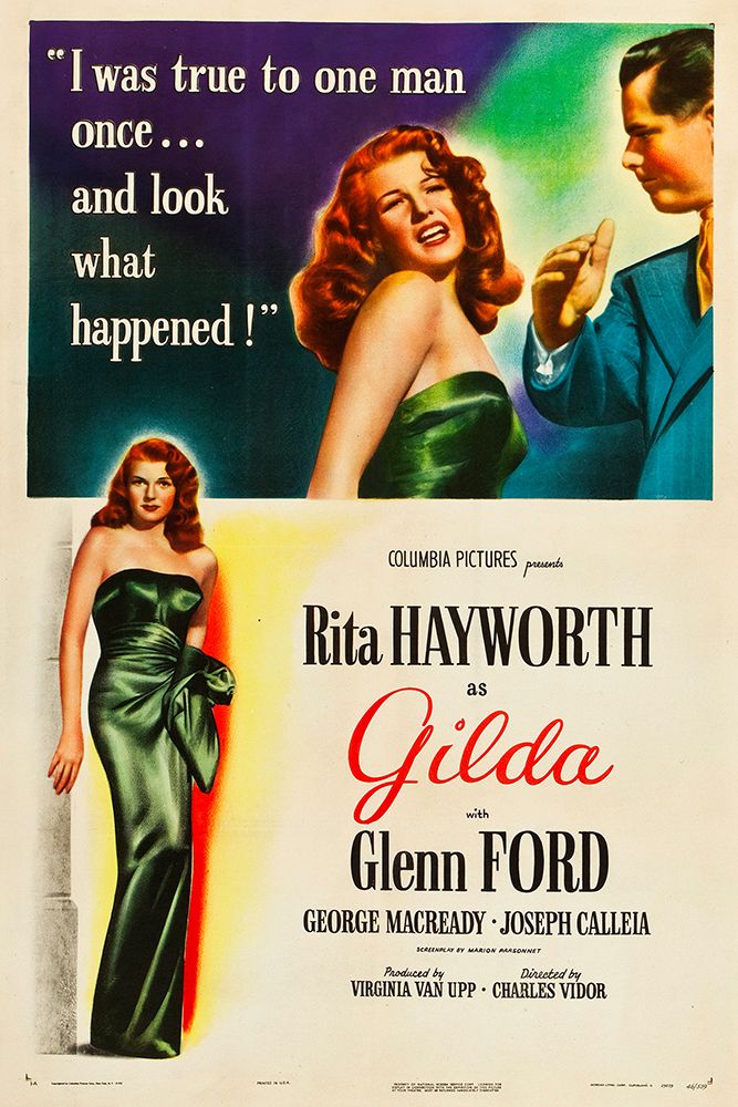 Gilda-1946 art print by Vintage Hollywood Archive for $57.95 CAD