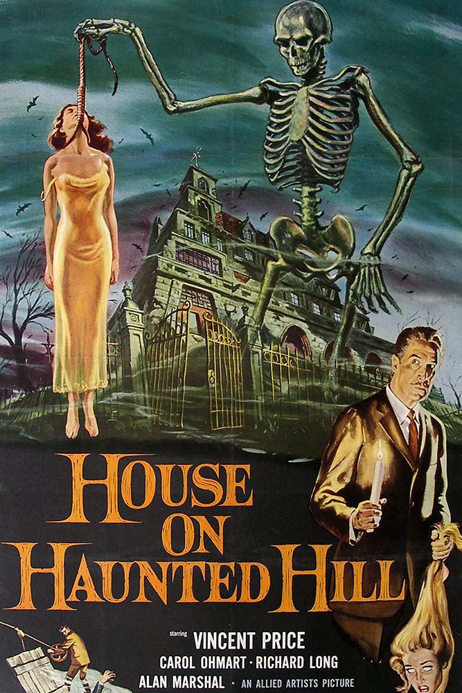 House on a Haunted Hill-1958 art print by Vintage Hollywood Archive for $57.95 CAD