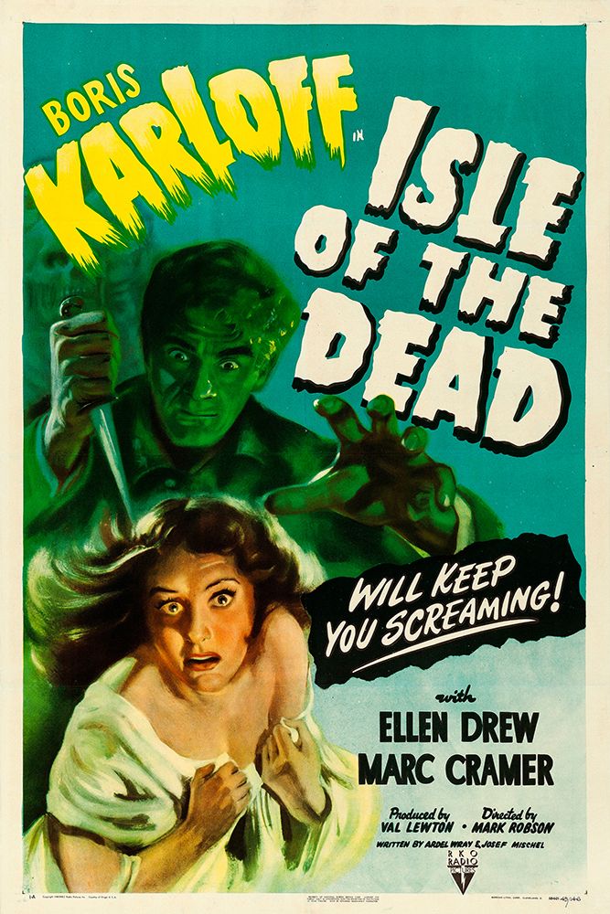 Isle of the Dead-1945 art print by Vintage Hollywood Archive for $57.95 CAD