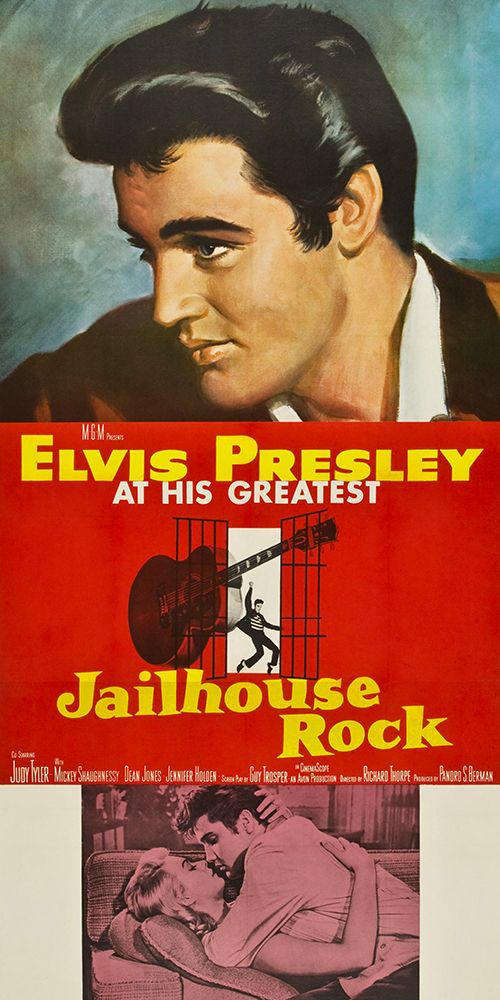 Jailhouse Rock-1957 art print by Vintage Hollywood Archive for $57.95 CAD