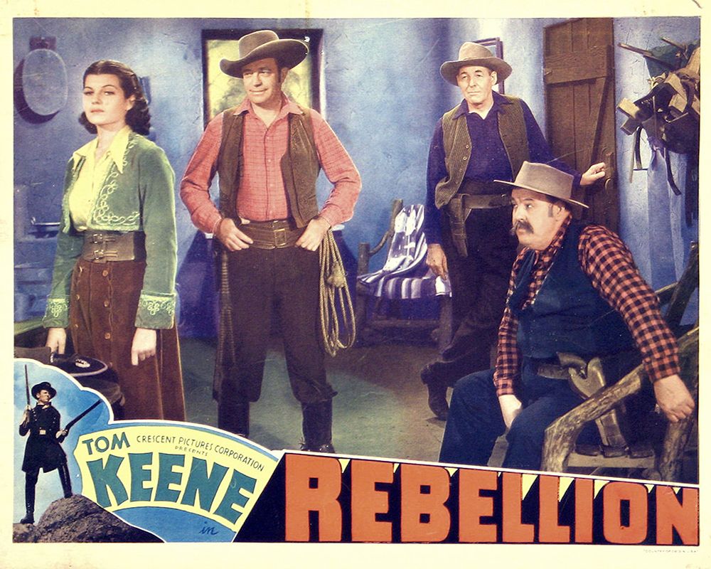 Lobby Card for the American Western Film Rebellion-1936 art print by Vintage Hollywood Archive for $57.95 CAD