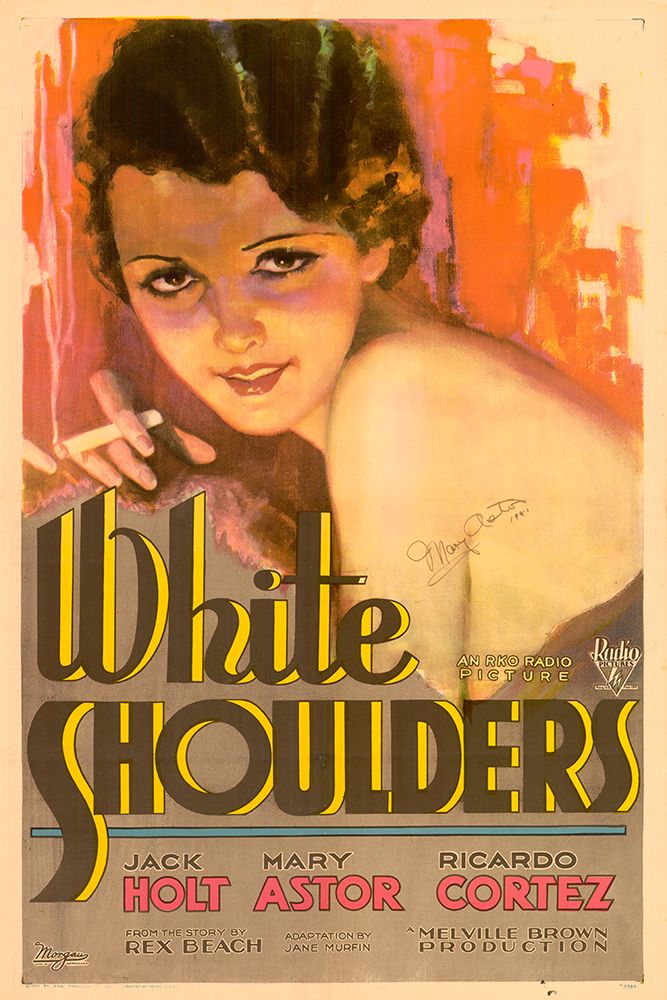 Mary Astor in White Shoulders-1931 art print by Vintage Hollywood Archive for $57.95 CAD