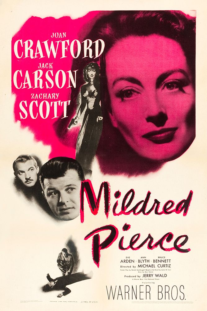 Mildred Pierce-1945 art print by Vintage Hollywood Archive for $57.95 CAD