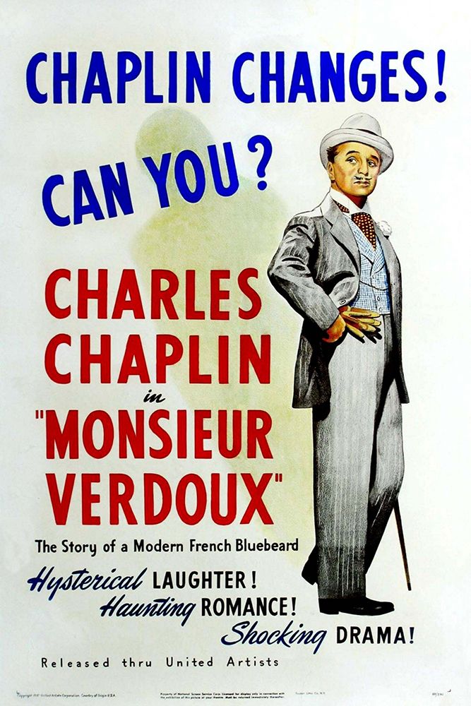 Monsieur Verdoux art print by Vintage Hollywood Archive for $57.95 CAD