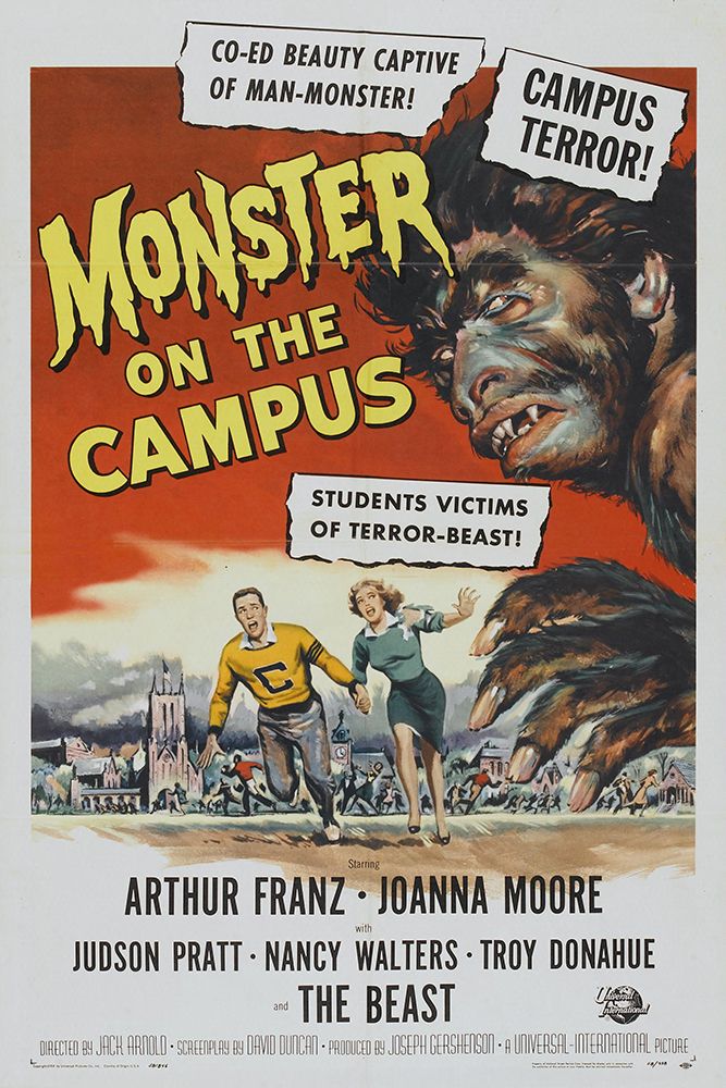 Monster on the Campus art print by Vintage Hollywood Archive for $57.95 CAD