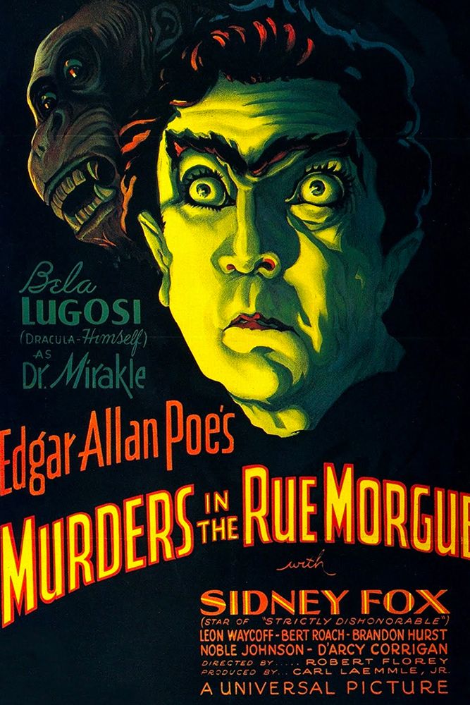 Murders in the Rue Morgue-1932 art print by Vintage Hollywood Archive for $57.95 CAD