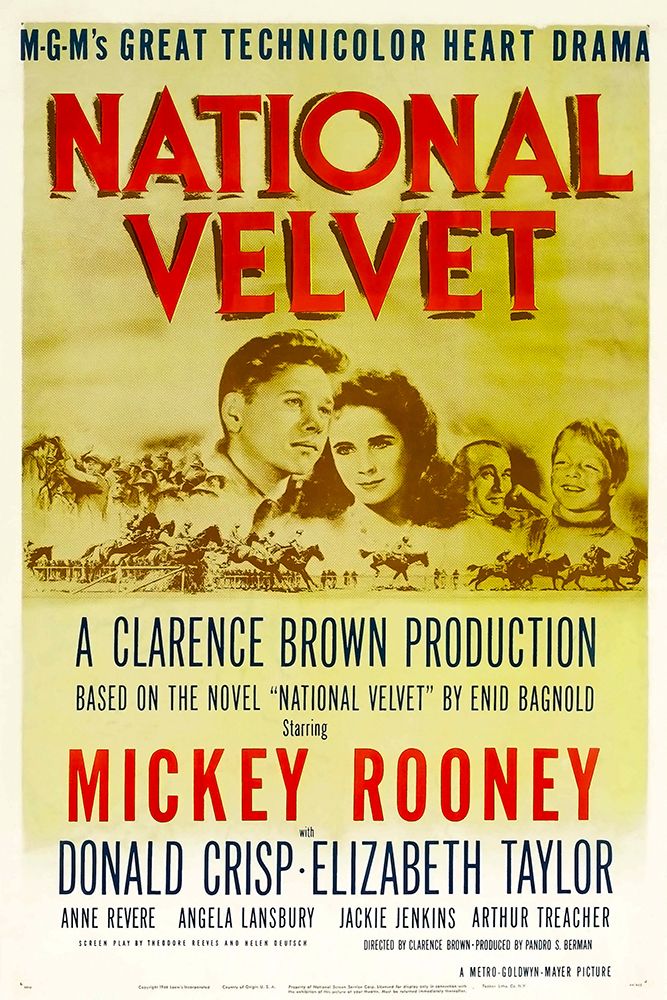 National Velvet-1944 art print by Vintage Hollywood Archive for $57.95 CAD