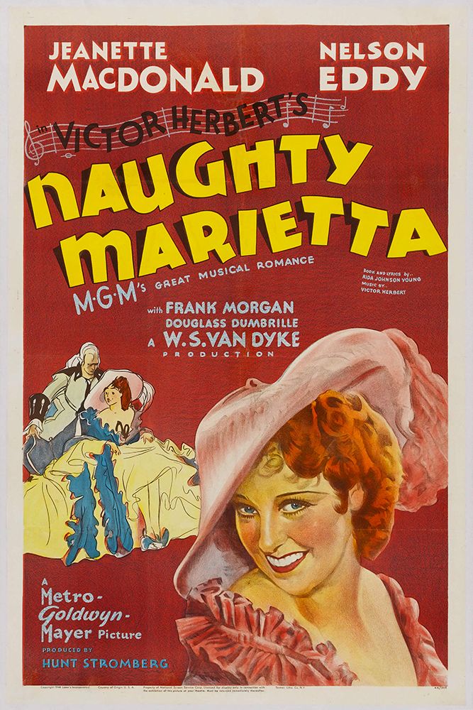 Naughty Marietta-1944 art print by Vintage Hollywood Archive for $57.95 CAD