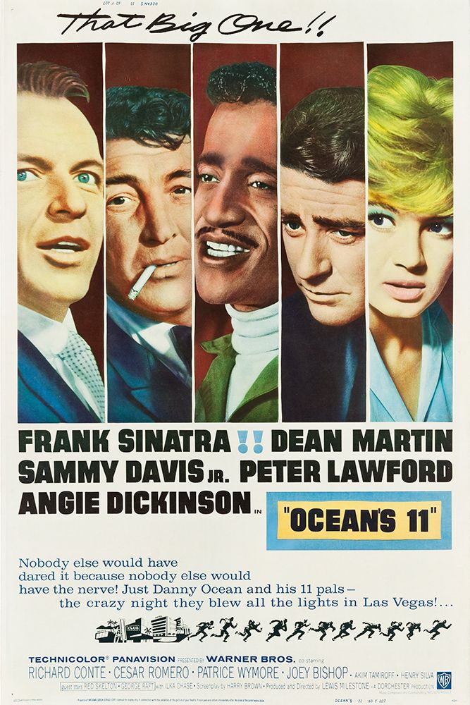 Oceans 11-1960 art print by Vintage Hollywood Archive for $57.95 CAD