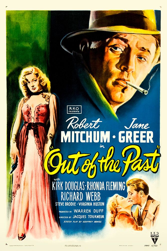 Out of the Past-1947 art print by Vintage Hollywood Archive for $57.95 CAD