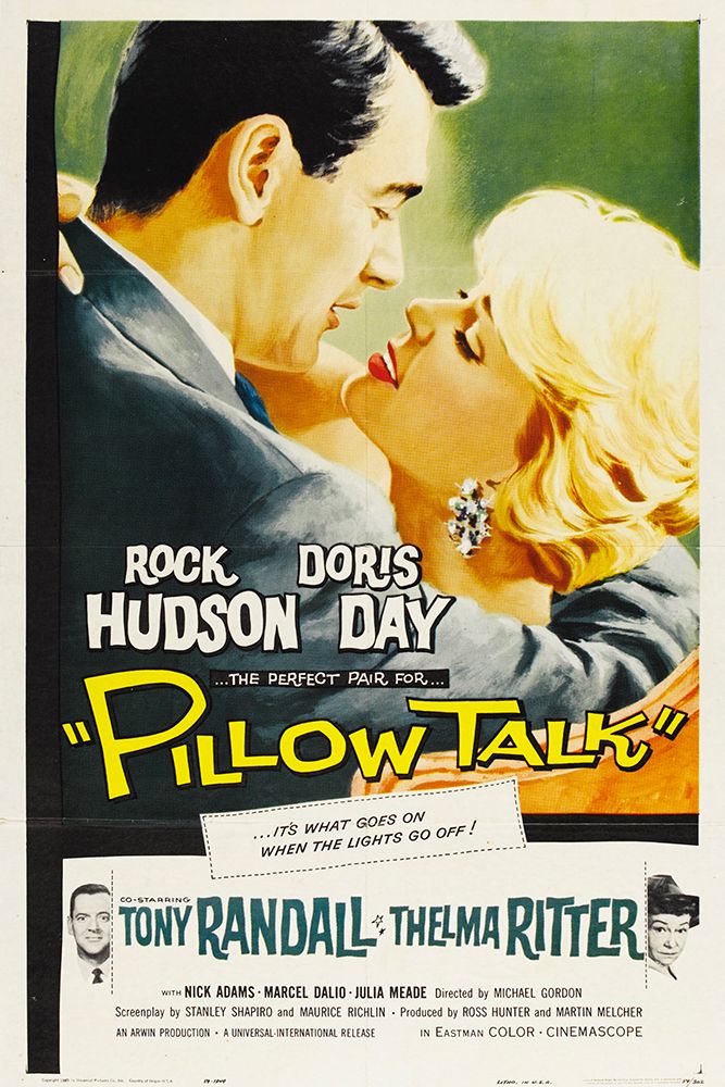 Pillow Talk-1959 art print by Vintage Hollywood Archive for $57.95 CAD