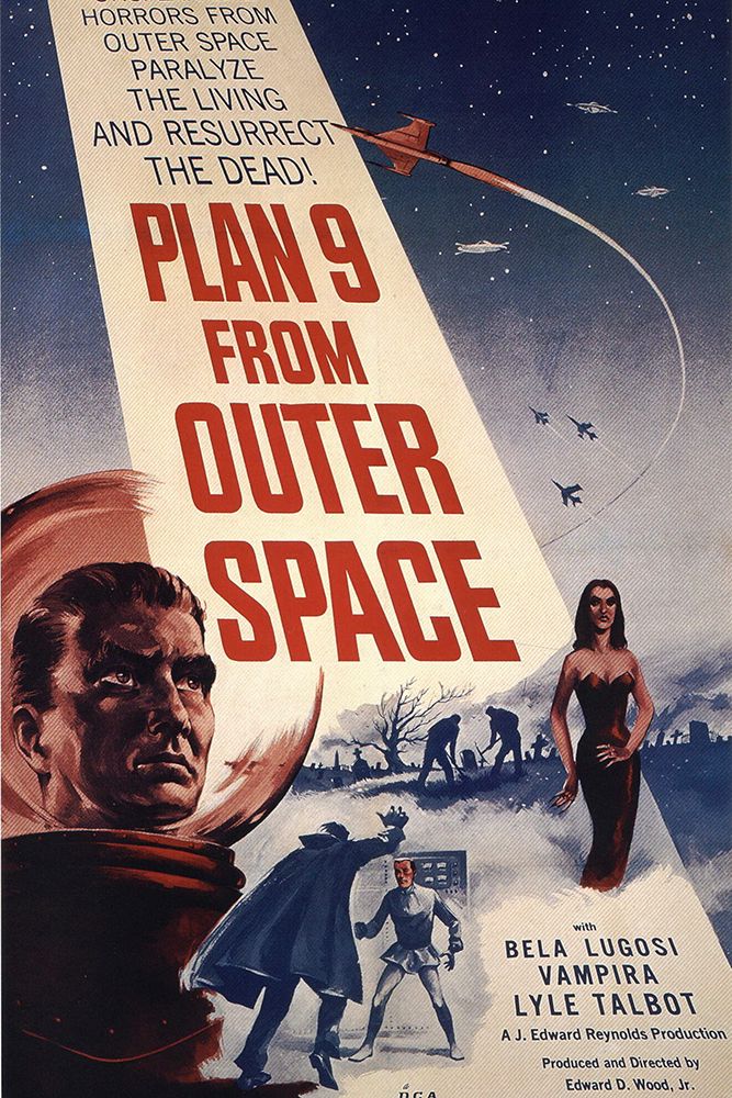 Plan nine from Outer Space art print by Vintage Hollywood Archive for $57.95 CAD