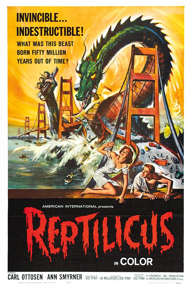 Reptilicus-1961 art print by Vintage Hollywood Archive for $57.95 CAD