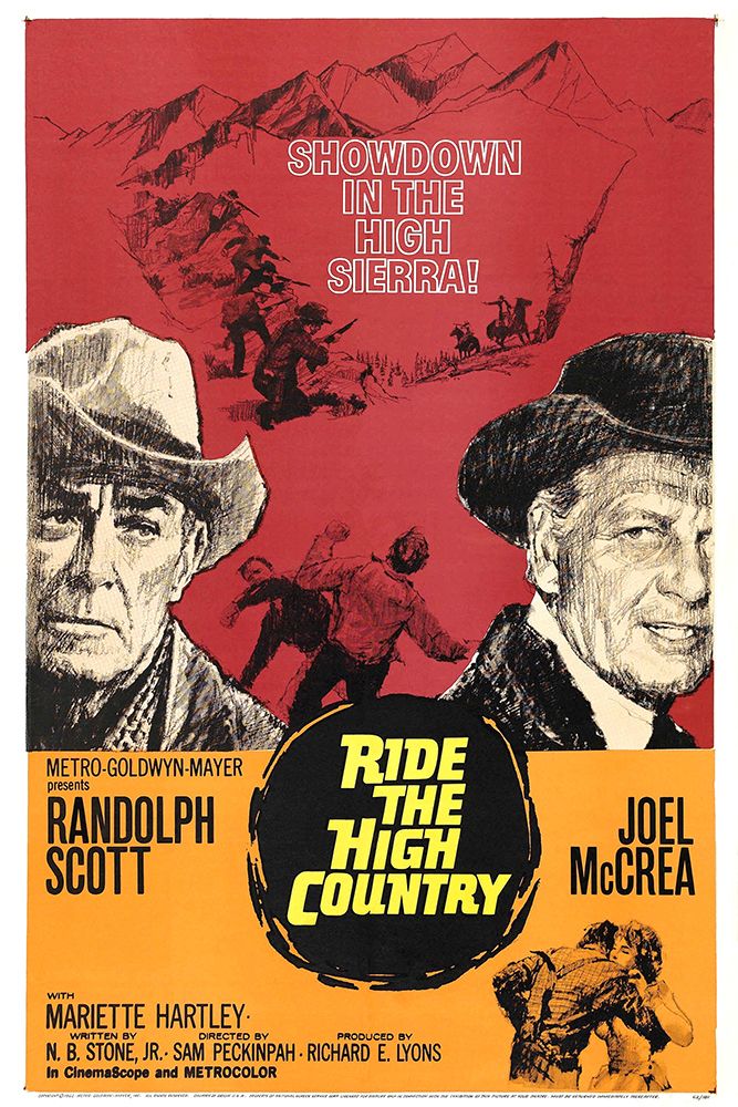 Ride the High  Country-1962 art print by Vintage Hollywood Archive for $57.95 CAD