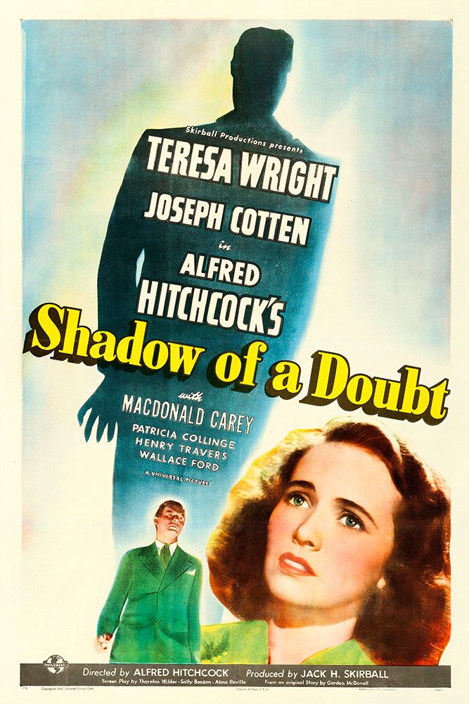 Shadow of a Doubt-1942 art print by Vintage Hollywood Archive for $57.95 CAD