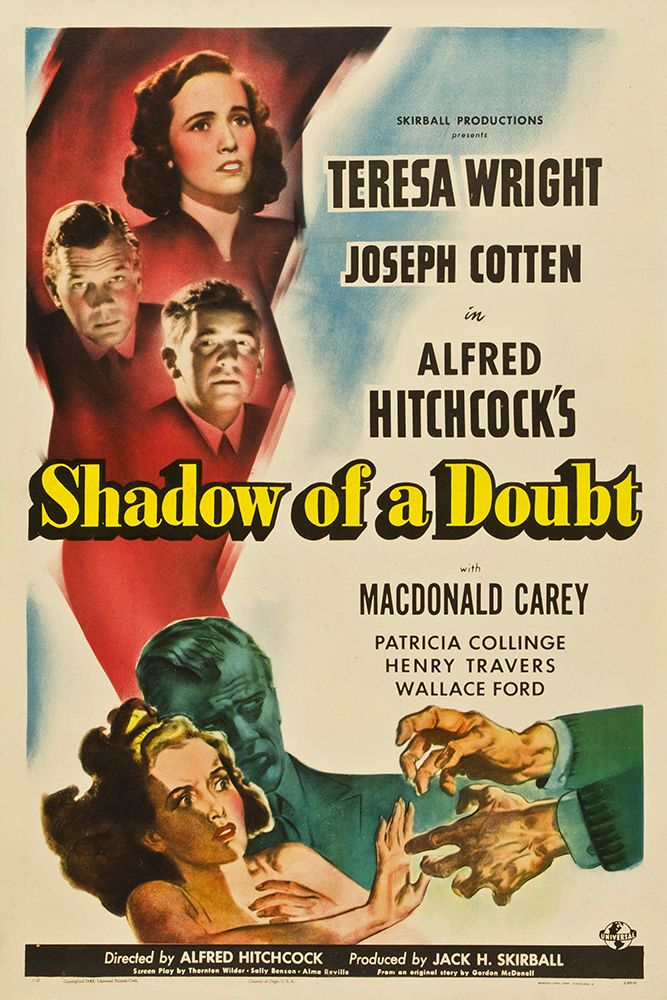 Shadow of a Doubt-1942 art print by Vintage Hollywood Archive for $57.95 CAD