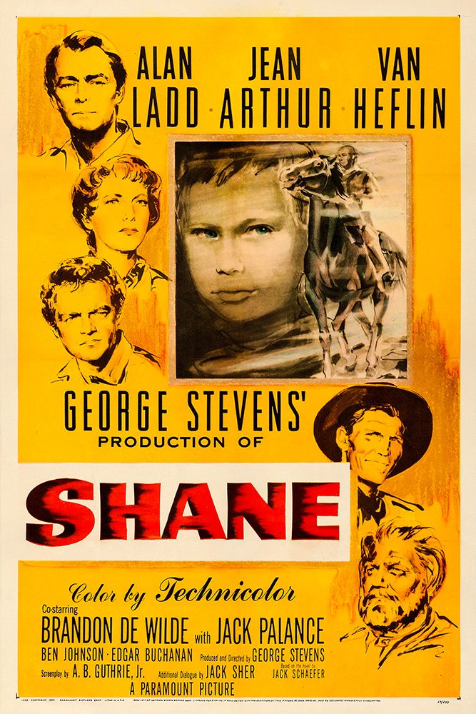 Shane-1953 art print by Vintage Hollywood Archive for $57.95 CAD