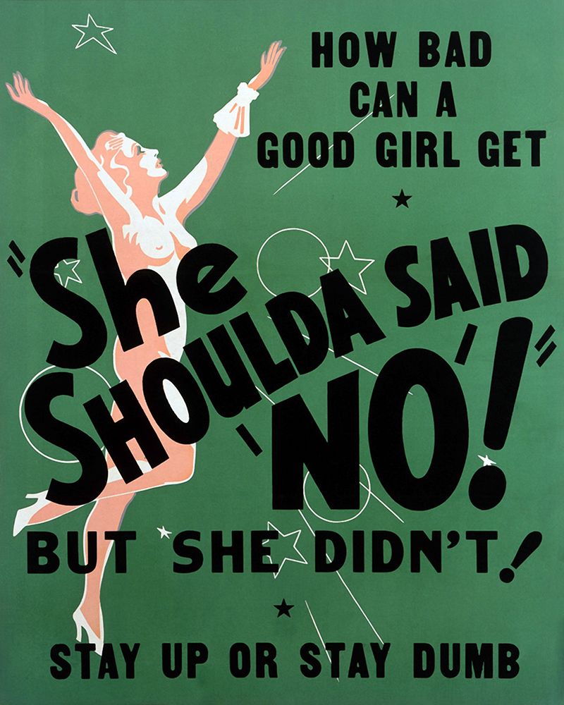 She Shoulda Said No!-1949 art print by Vintage Hollywood Archive for $57.95 CAD
