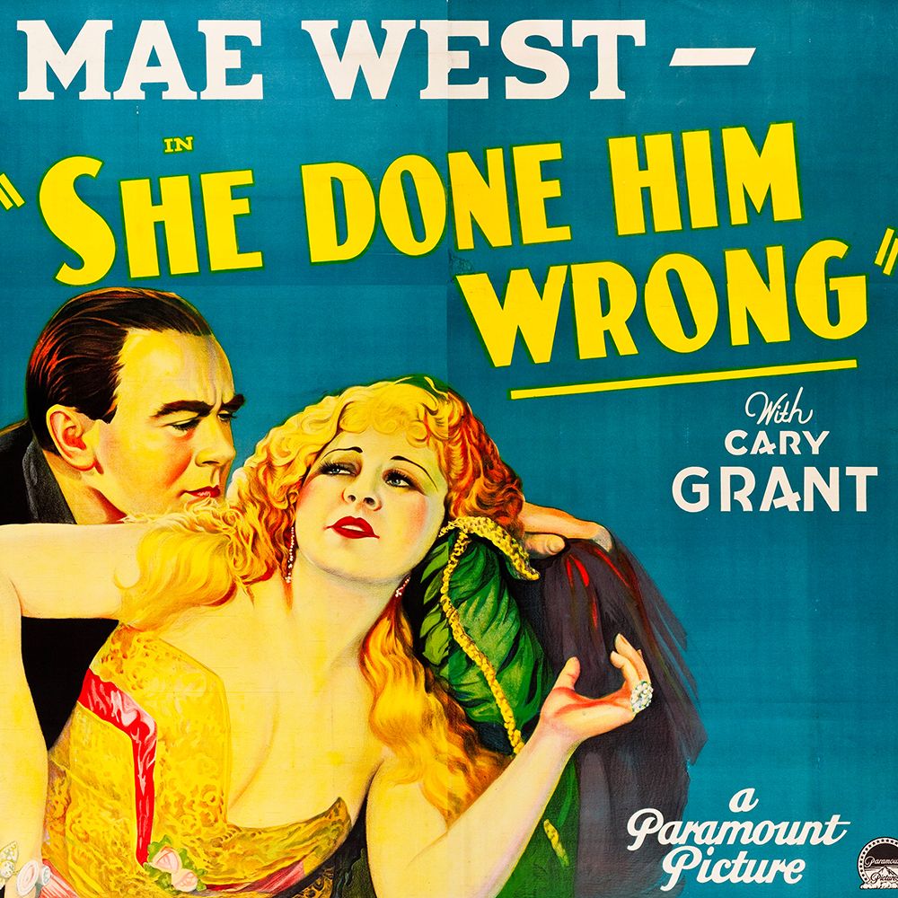 She Done Him Wrong-1932 art print by Vintage Hollywood Archive for $57.95 CAD