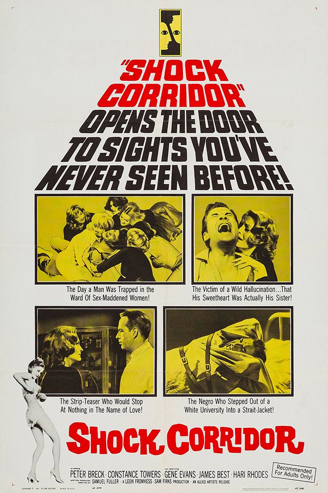 Shock Corridor-1963 art print by Vintage Hollywood Archive for $57.95 CAD