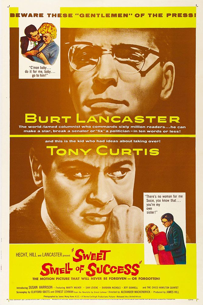 Sweet Smell of Success-1957 art print by Vintage Hollywood Archive for $57.95 CAD