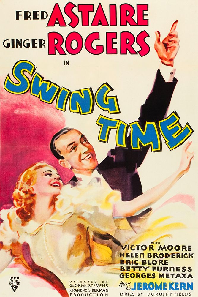 Swing Time-1936 art print by Vintage Hollywood Archive for $57.95 CAD