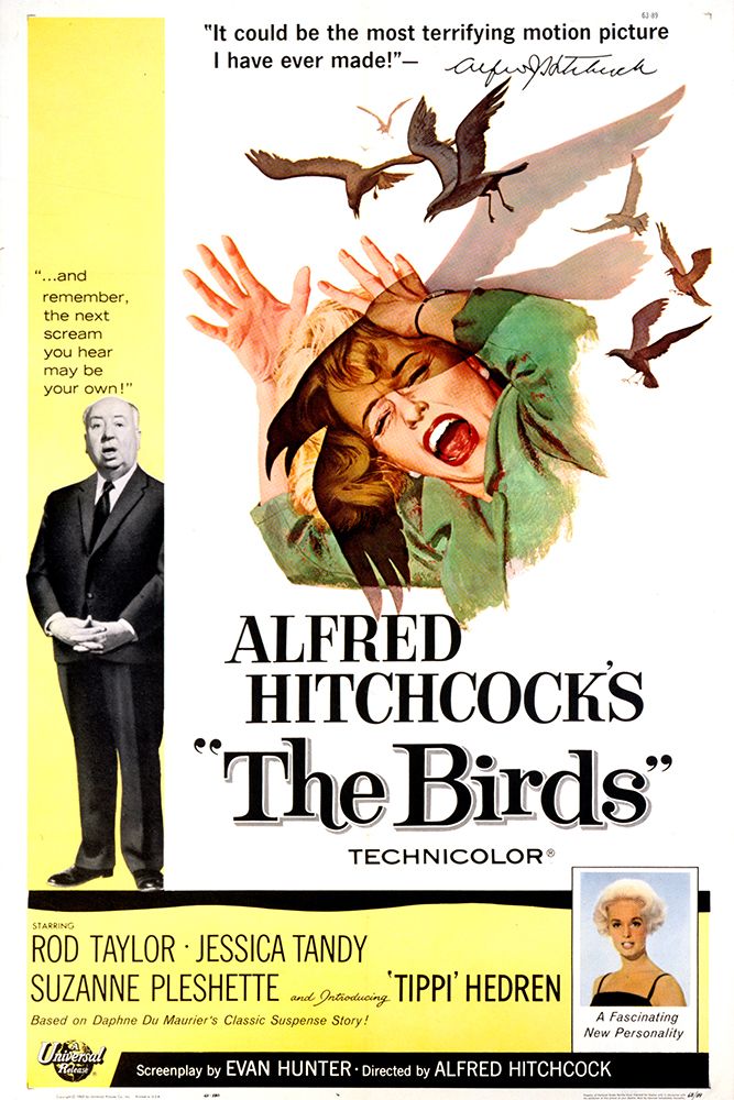 The Birds-1963 art print by Vintage Hollywood Archive for $57.95 CAD