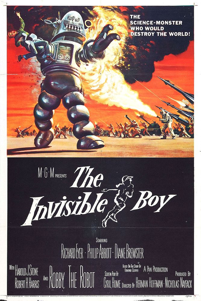 The Invisible Boy-1956 art print by Vintage Hollywood Archive for $57.95 CAD