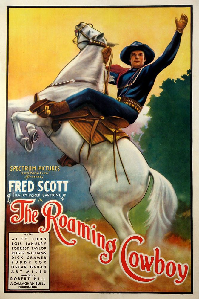 The Roaming Cowboy-1937 art print by Vintage Hollywood Archive for $57.95 CAD