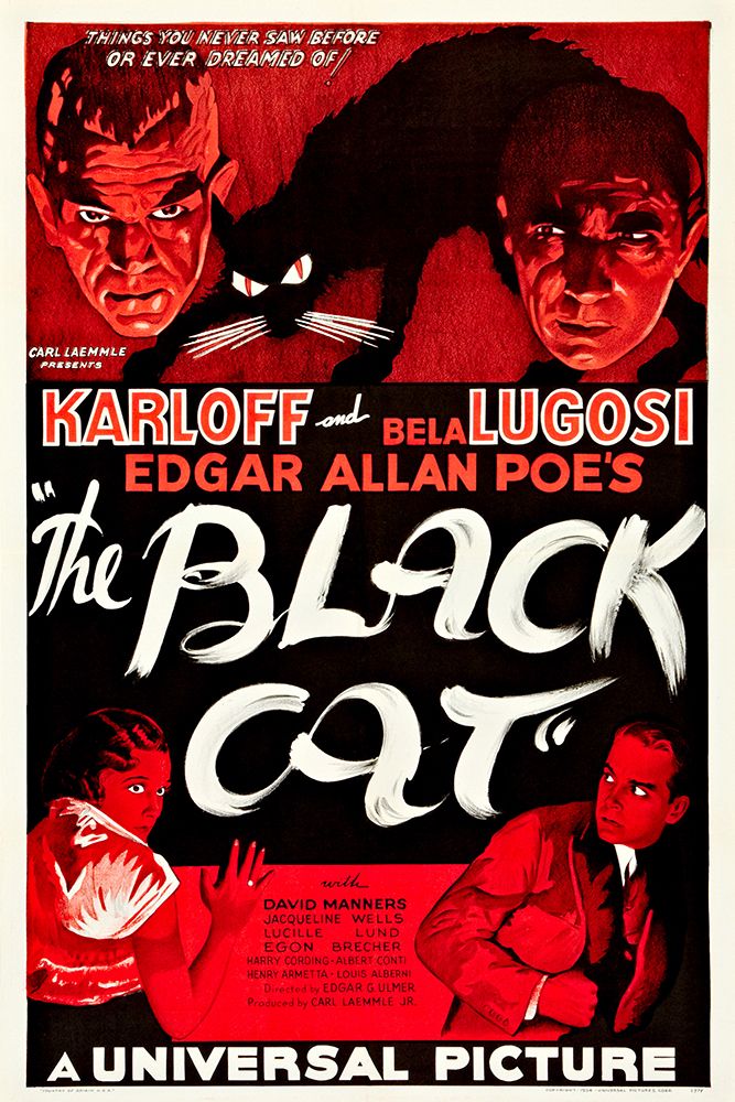 The Black Cat-1934 art print by Vintage Hollywood Archive for $57.95 CAD