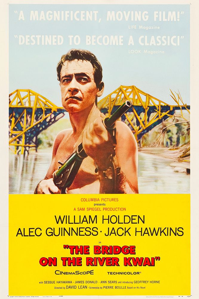 The Bridge on the River Kwai-1958 art print by Vintage Hollywood Archive for $57.95 CAD