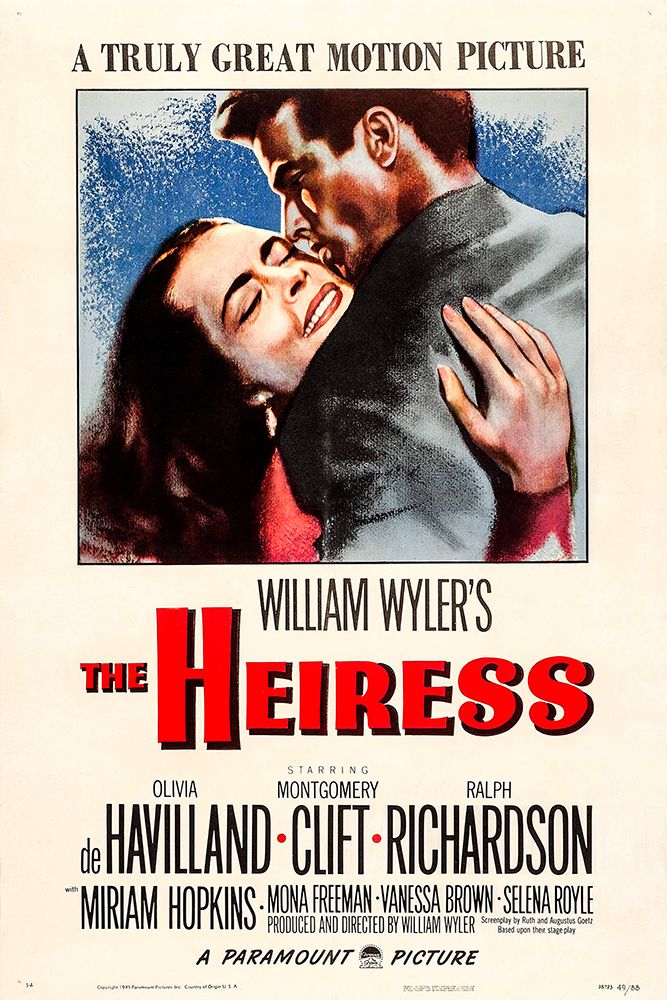 The Heiress-1949 art print by Vintage Hollywood Archive for $57.95 CAD