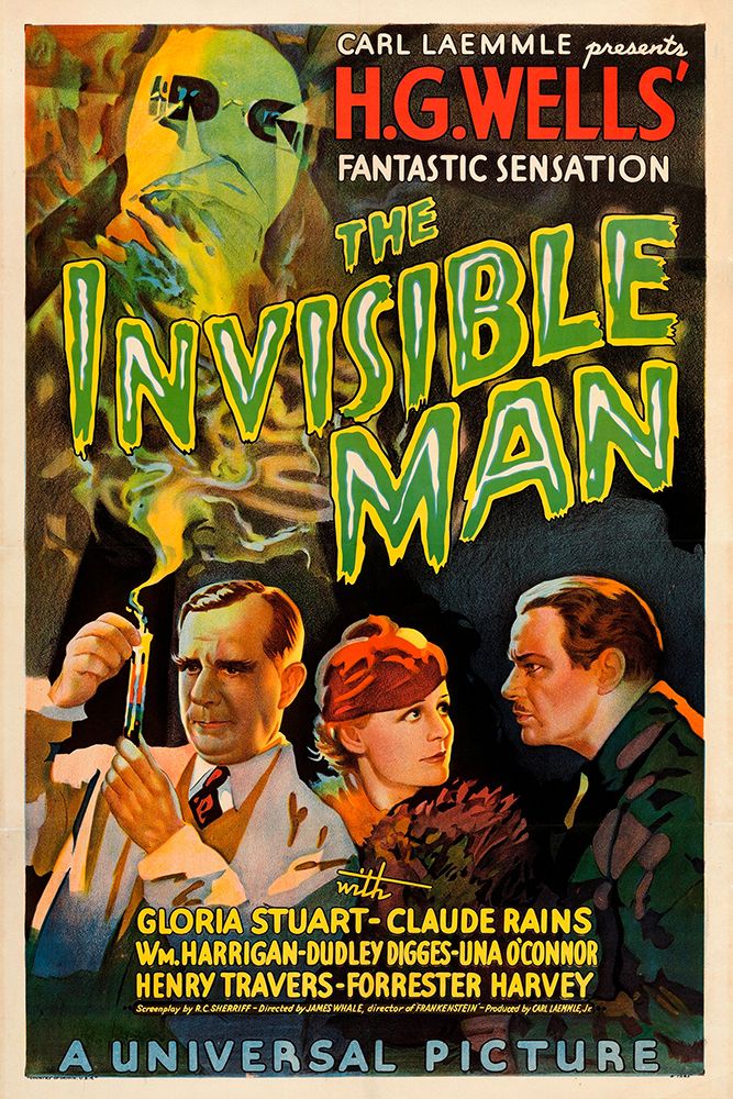 The Invisible Man-1933 art print by Vintage Hollywood Archive for $57.95 CAD