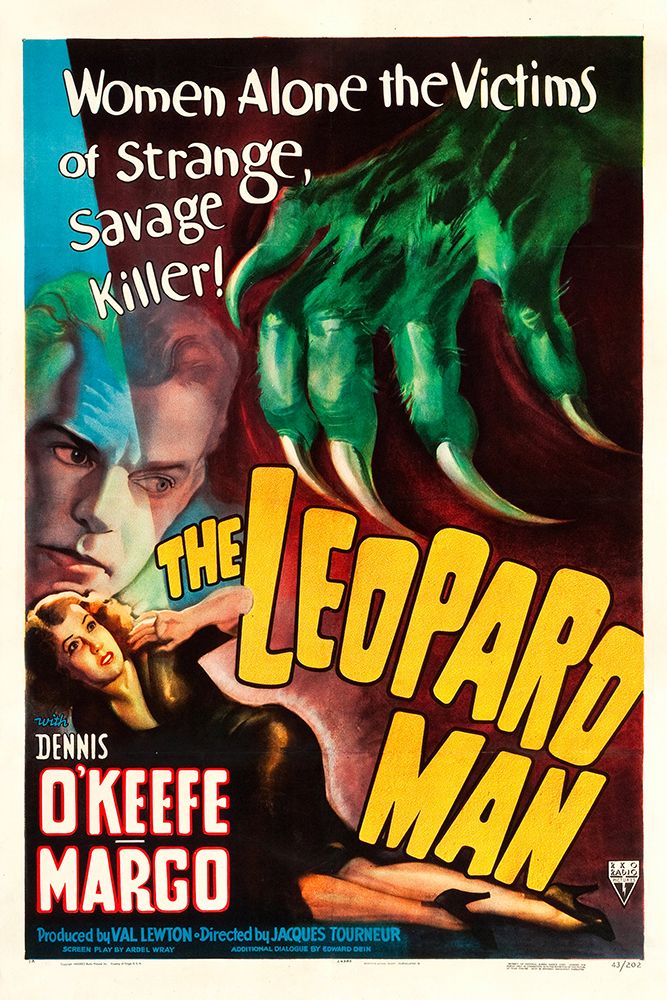 The Leopard Man-1943 art print by Vintage Hollywood Archive for $57.95 CAD
