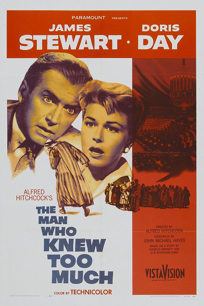 The Man who Knew Too Much-1956 art print by Vintage Hollywood Archive for $57.95 CAD
